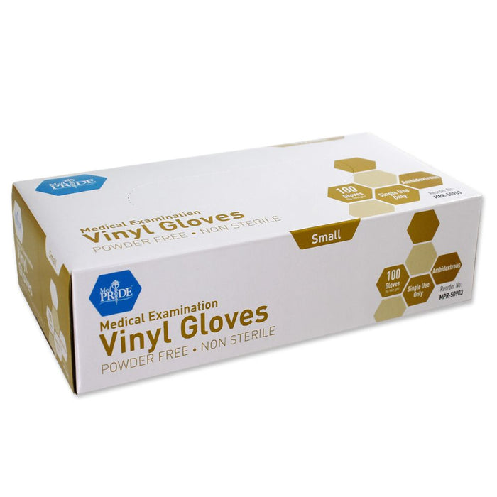 MedPrime Vinyl Gloves Powder Free