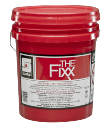 Spartan The Fixx High Solid Floor Finish 5 Gallons