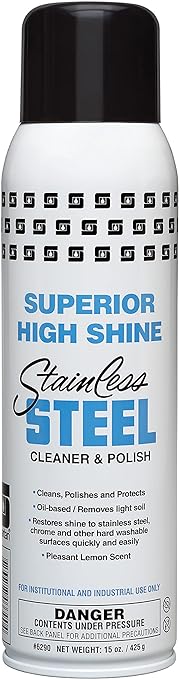 Spartan Superior High Shine Stainless Steel Cleaner