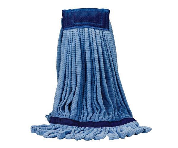 Waxie Microfiber Tube Mop 14oz Blue