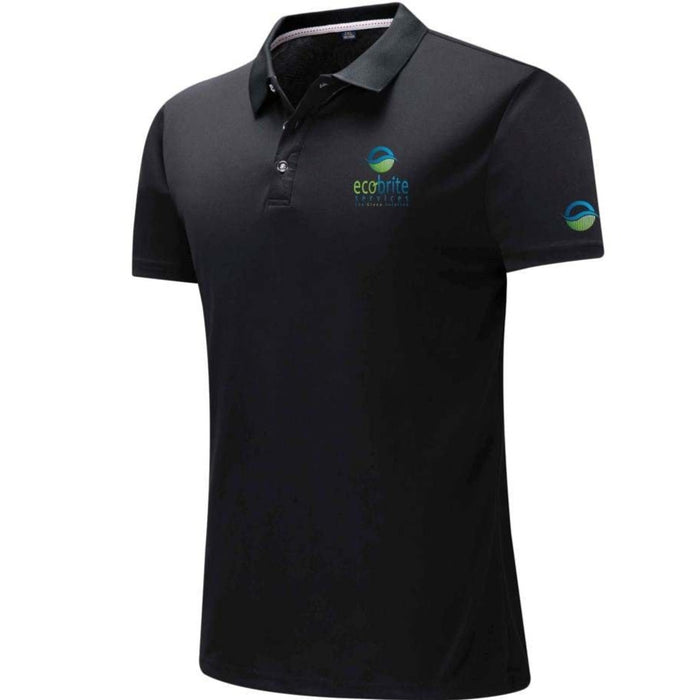 Ecobrite Black Polo Shirt