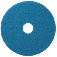 Scrubbing Blue Cleaning Floor Pad 17"