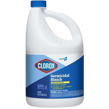 Clorox Concentrated Germicidal Bleach 121oz