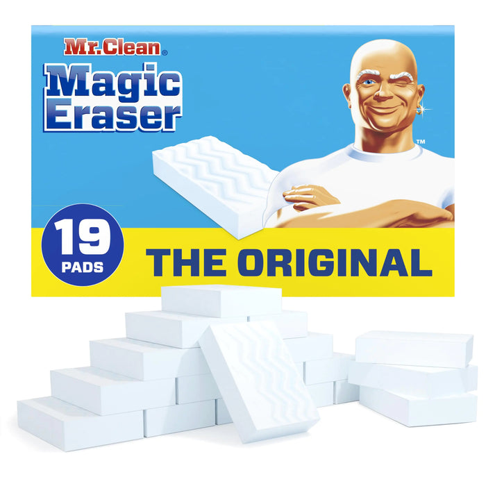 Mr. Clean Original Magic Eraser Cleaning Pads with Durafoam 19 Count