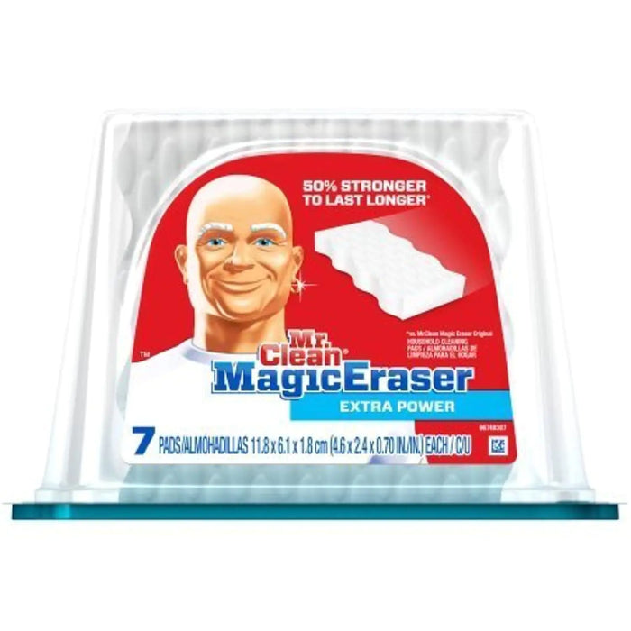 Mr Clean Magic Eraser Extra Power 7 count | Creates a Truly Noticeable Clean Environment