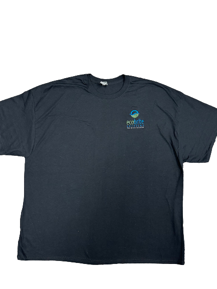 Black T-Shirt Color Logo - Cottom
